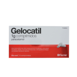 Gelocatil 1 g 10 comprimidos
