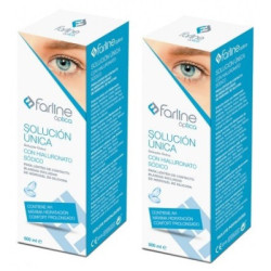 Farline Óptica Solución Única Con Hialurónico Duplo 500 Ml 2 Uds