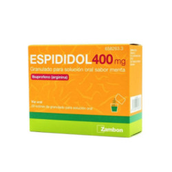 Espididol 400 mg 20 sobres granulado para solucion oral (sabor menta)